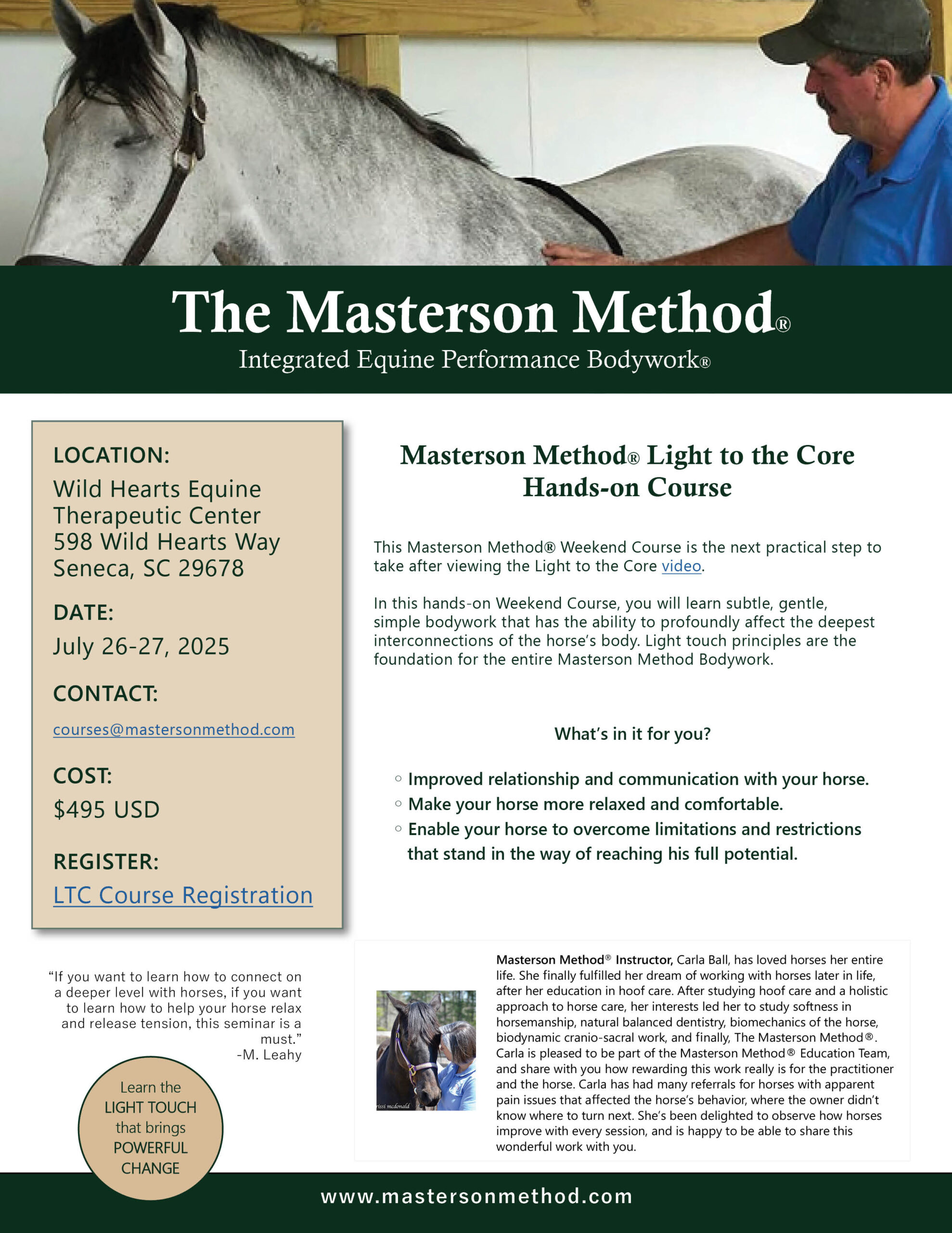 The Masterson Method